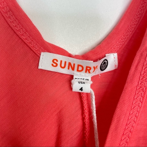 Sundry Crossback Tank Top, 4 = XL - Picture 2 of 6